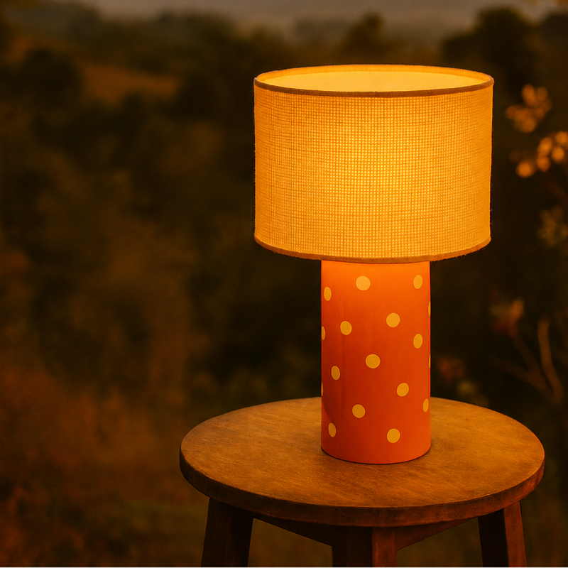 Lámpara Dots Naranja