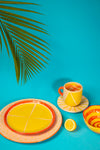 Vajilla Naranja