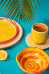 Vajilla Naranja